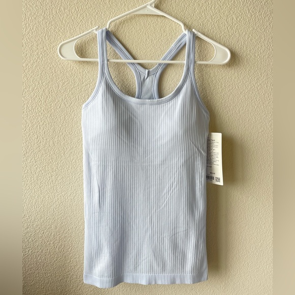 lululemon athletica Tops - NWT Lululemon Ebb to Street Tank Pastel Blue 6